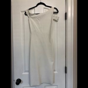 White Chiara Boni La Petit dreas